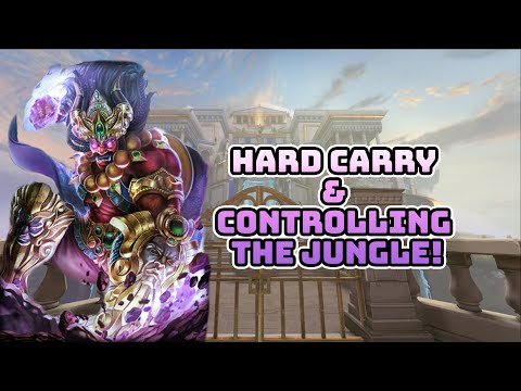 Ravana Jungle: GIVING THE ENEMY NO CHANCE TO PLAY! - Smite Masters/GM Ranked