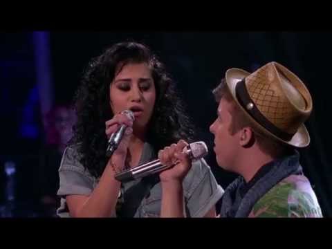 Jena Irene & Alex Preston 12 - American Idol S13E24a Just Give Me A Reason