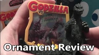 2007 Godzilla Ornament with Lights and Sound Review - The No Swear Gamer