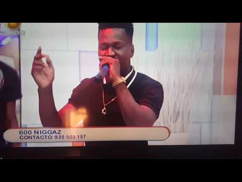 600Niggaz feat Filho do Zua - Minha Tropa  ( actuação na tarde é nossa tv zimbo)