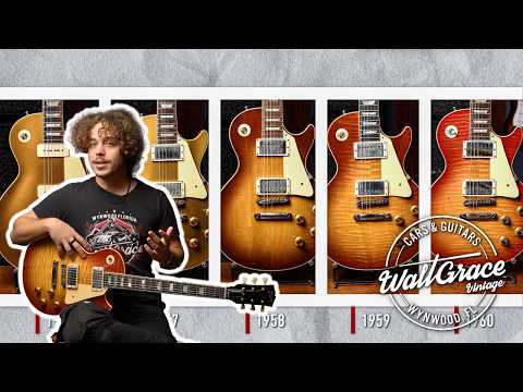 Which Gibson Les Paul Reissue is Best for You? 1956-1960 Custom Shop Comparison