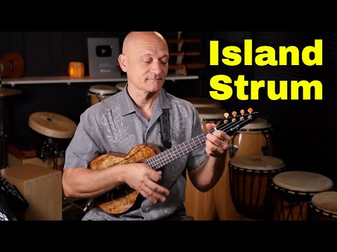 Island Strum // Easy Ukulele Tutorial // Beginning Ukulele Lesson