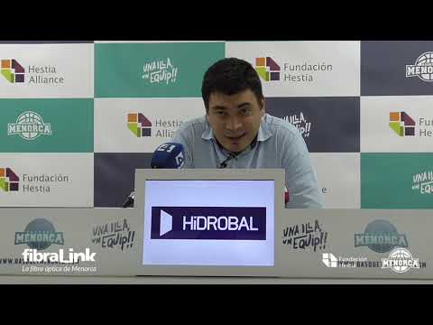 DECLARACIONES | Oriol Pagès, Hestia Menorca 89 vs CB Vic - Universitat de Vic 72