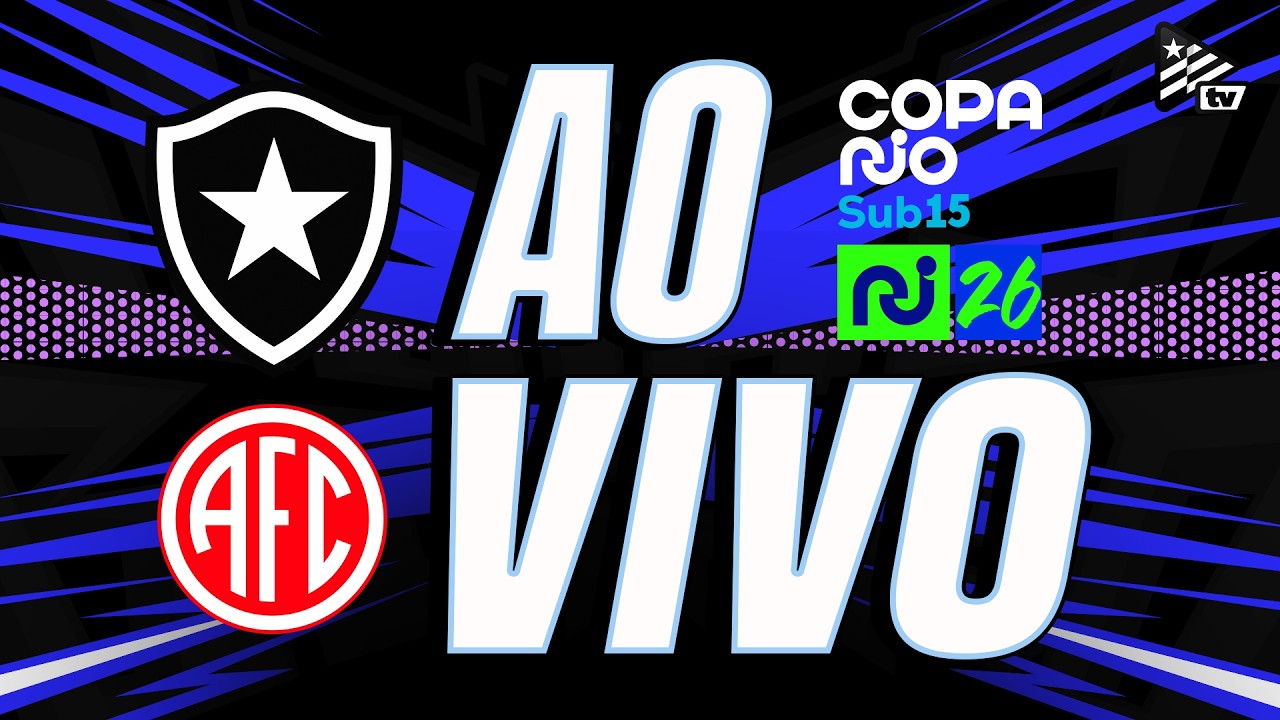 AO VIVO | Botafogo enfrenta America no Nilton Santos pela segunda rodada da Copa Rio Sub-15