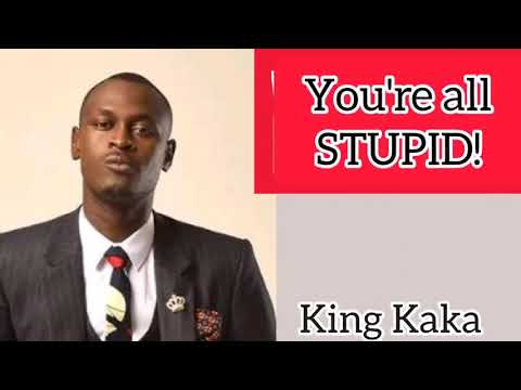 WAJINGA NYINYI!!!UHURU ,RAILA , AND RUTO GETS SHAKES AFTER WATCH KING KAKA NEW SONG ON CORRUPTION