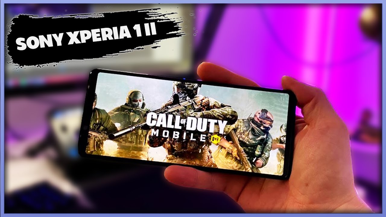 A PHONE MADE FOR GAMING?! -  Sony Xperia 1 II [COD MOBILE]