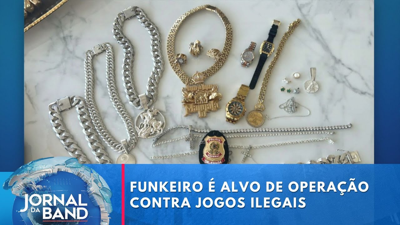 Funkeiro é alvo de operação contra jogos ilegais | Jornal da Band