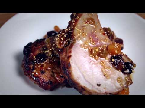 Chef Matt Abdoo | Dijon and Herb-Roasted Pork Chops