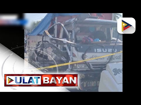 Isa patay nang hagisan ng granada ang isang elf truck sa Panabo City, Davao del Norte