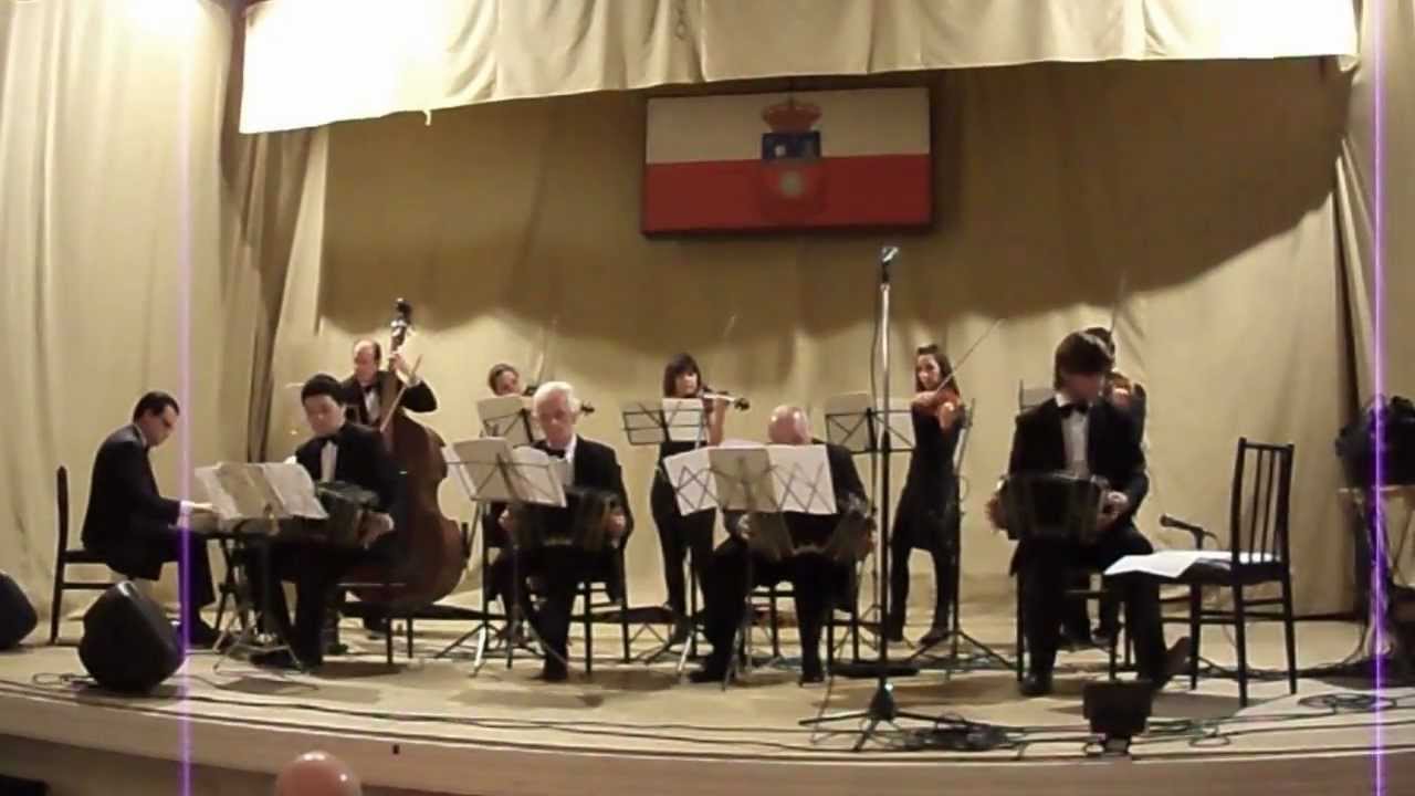 Orquesta Típica Sans Souci (Tango) "Saludos" Centro Montañes "Vida Mia" Milonga (Viernes 12-10-12)