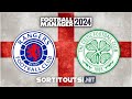 Celtic and Rangers in England on FM24