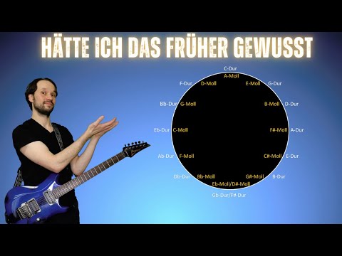 Song schreiben auf der Gitarre - Genialer Tipp mit dem Quintenzirkel