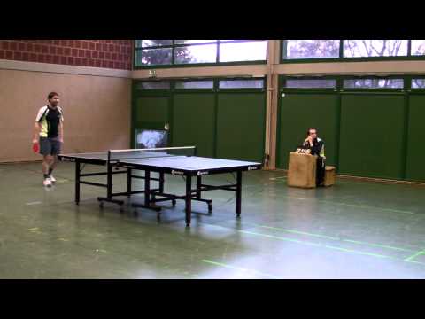 TV Bonn-Geislar - DJK Eitorf: Klauser - Wagner, Satz 1