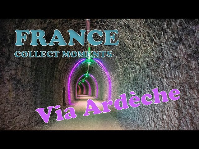 Via Ardèche, wandelen door oude spoorbruggen in Frankrijk
