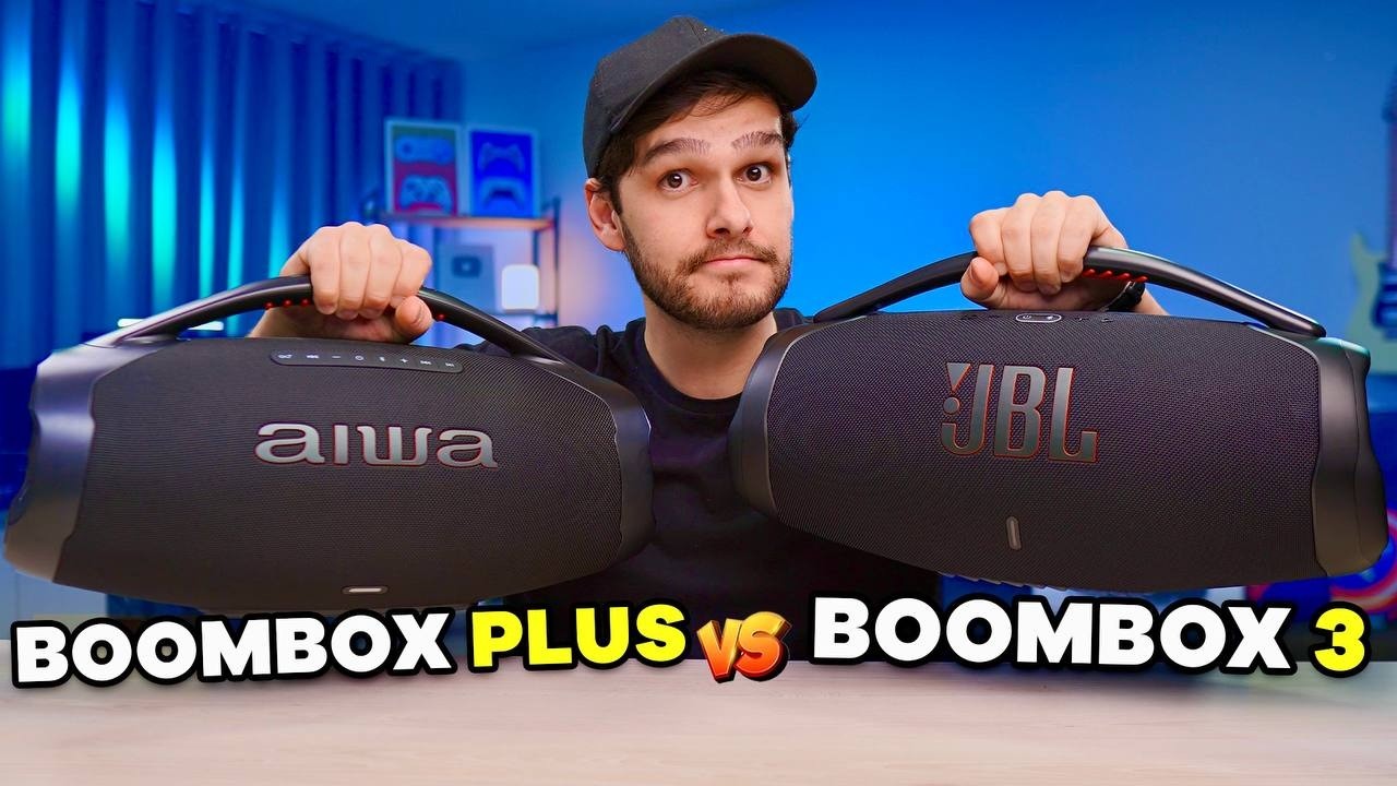 JBL BOOMBOX 3 vs AIWA BOOMBOX PLUS - QUAIS SÃO AS DIFERENÇAS?