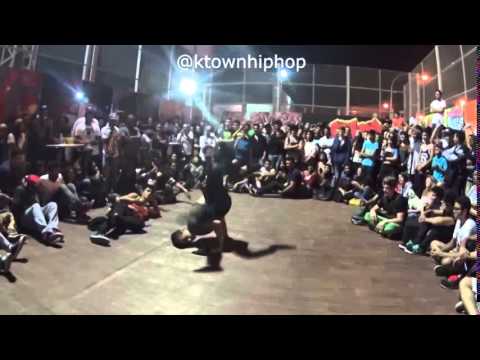 Bboy Nana Vs MadSkillz  SprayBox King Of The Cage