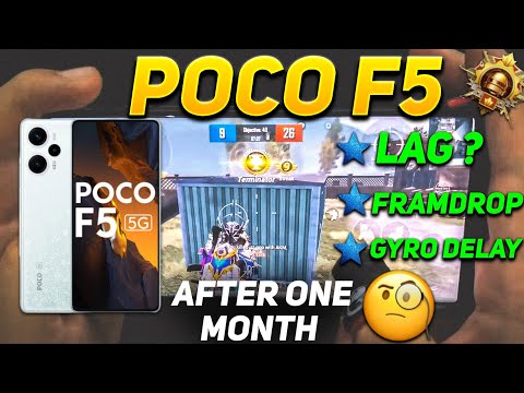 POCO F5 5G ONE MONTH REVIEW | POCO F5 5G BGMI ONE MONTH REVIEW - GAME LAG , GYROSCOPE PROBLEM