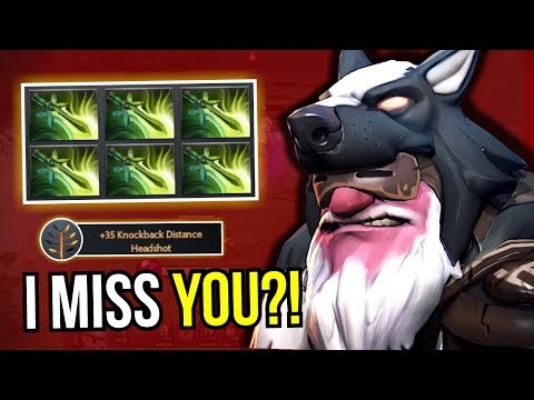 I MISS YOU?! - 6x Butterfly Sniper 100% Miss 7.11 Dota 2 | Upside Down 79