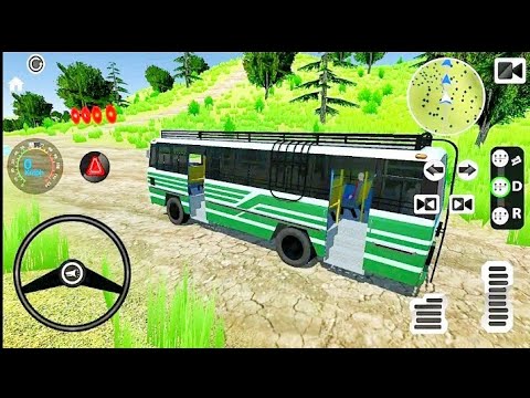 Offroad Coach Bus Driver Simulator 3D - Uphill Mobile Bus Transporter Driving - Android GamePlay