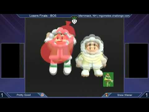 SSS 11.2 SSBM - Pretty Good (Ice Climbers) vs. Snow Wiener (C. Falcon) - Melee LF