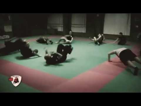 Krav Maga riscaldamento Dojo Miura Torino