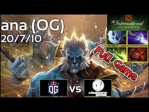 TI8: OG.ana - TI8 Group Stage - Group A - TI 2018 - Full Game Phantom Lancer