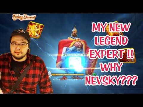 DANSMITH NEW LEGEND EXPERT !! WHY NEVSKY?? TIPS HERO F2P LOW SPENDER | RISE OF KINGDOMS INDONESIA