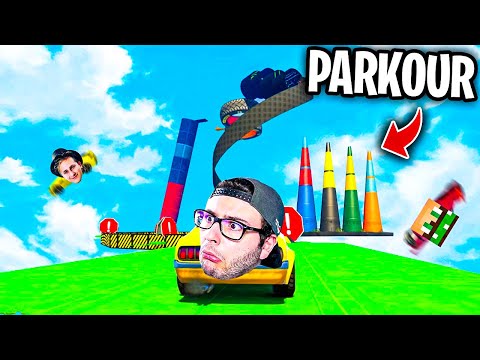 PROVA A VINCERE IL PARKOUR CON I CARRI FUNEBRI - GTA 5