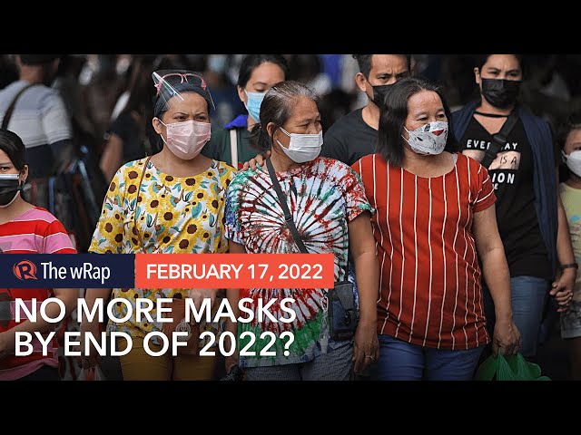 'Maybe face masks will go' by end-2022 if COVID-19 becomes endemic – DOH