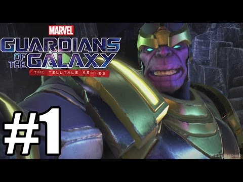 Guardians of the Galaxy Telltale Episode 1 Gameplay Walkthrough Part 1 - No Commentary