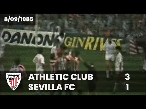 ⚽️ [Liga 85/86] J3 I Athletic Club 3 - Sevilla FC 1 I LABURPENA