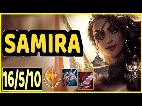 SAMIRA VS YORICK - 16/5/10 KDA ADC GAMEPLAY GRANDMASTER I