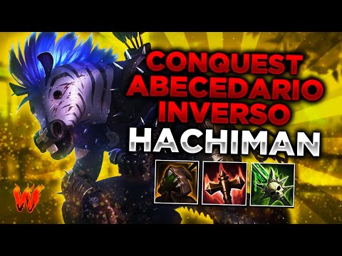 HACHIMAN, ALL ADCS HAVE THEIR POINT :D - Warchi - Smite Conquest ABC Inverso