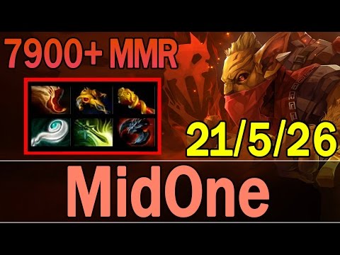 Dota 2 - MidOne Plays Bounty Hunter 7900+ MMR | Ranked Match