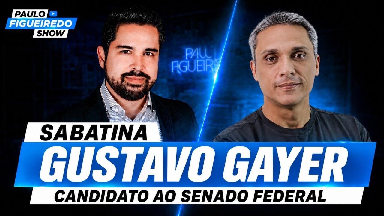 Paulo Figueiredo Show - Sabatina com Gustavo Gayer, Candidato ao Senado Federal