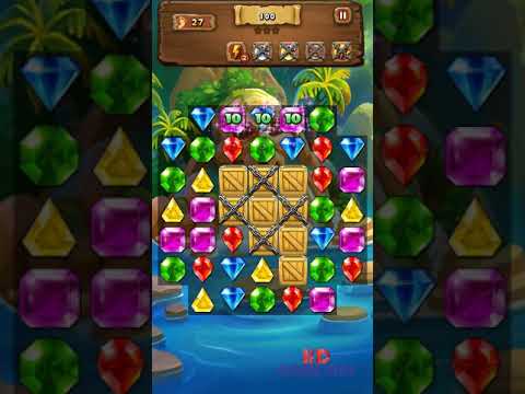 Jewel Mash TREASURE ISLAND Level 3