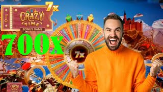 today biggest win crazy time!!!#crazytime #casinoscores Video Video
