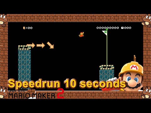 Super Mario Maker 2 - Speedrun 10 seconds