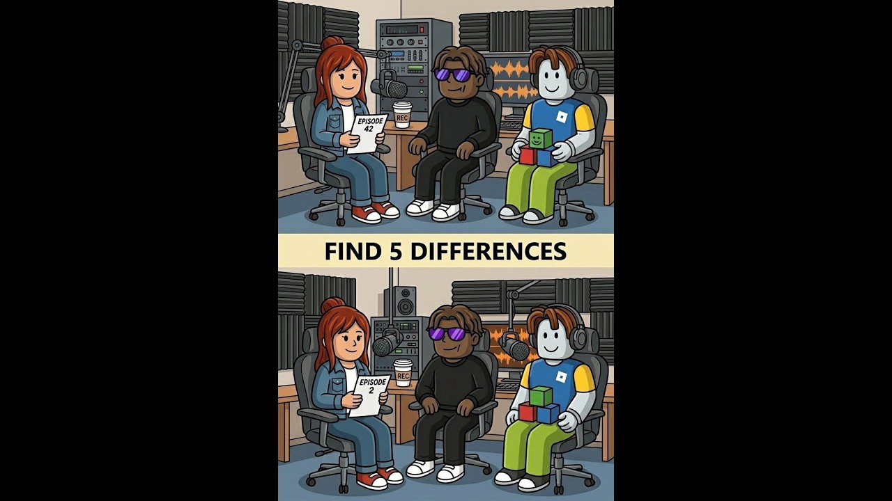 99% People Fail This 😲 | Find 5 Differences Puzzle 🧠 | Live Test