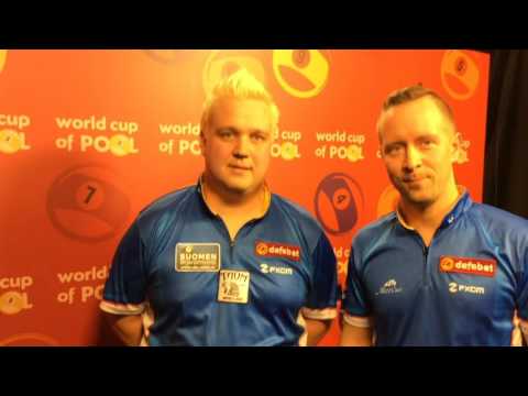 Dafabet World Cup of Pool 2015: Finland beat Singapore 7-4