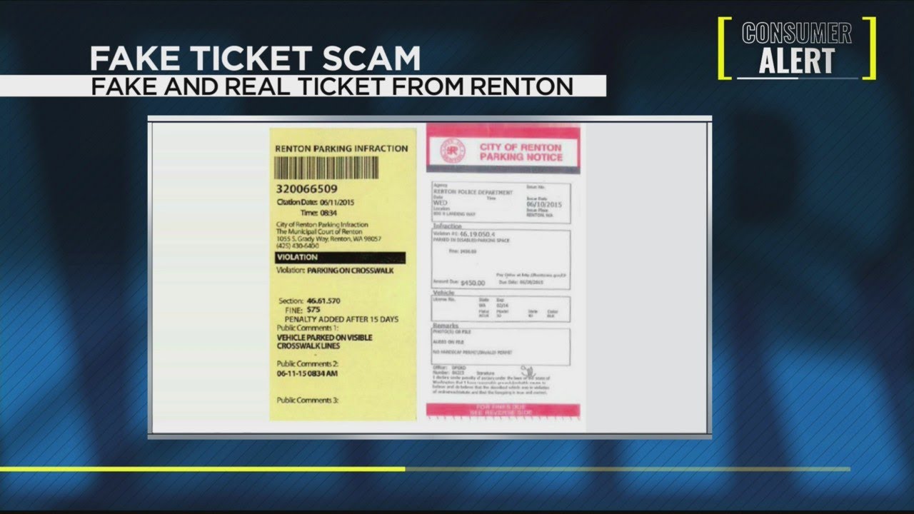 That parking ticket could be a fake! Here’s how to spot one