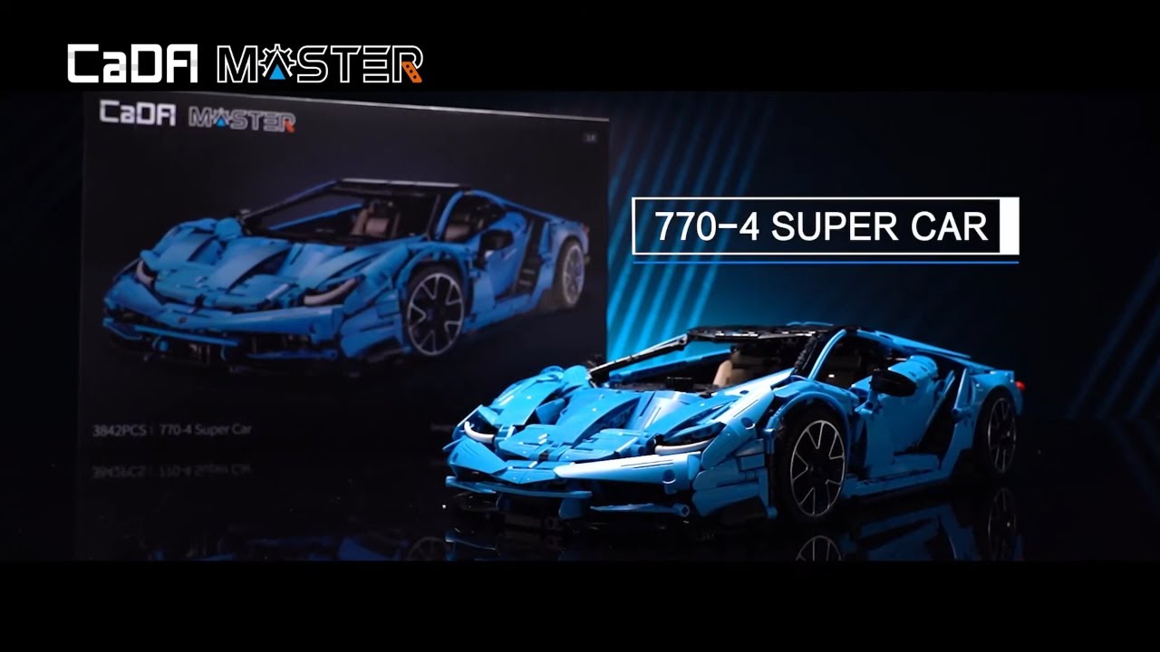 RC Super Car – stavebnica z kociek
