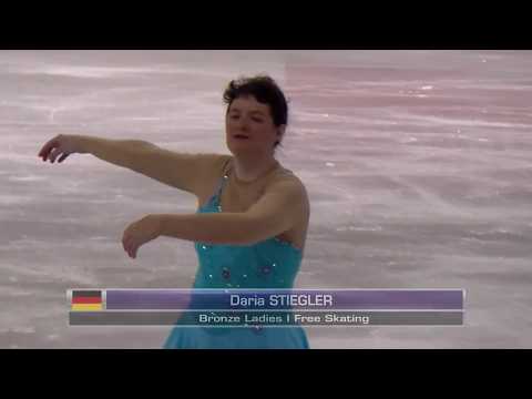 Daria Stiegler. Oberstdorf 2017. Bronze Ladies I - Free Skating. 31 place