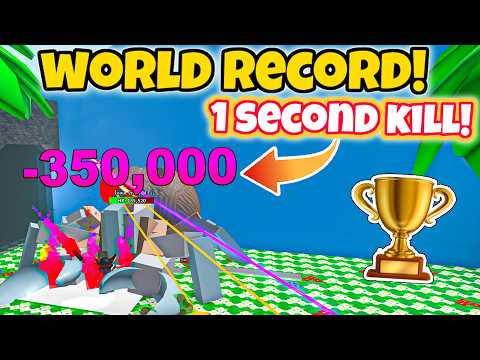 Reacting to Bee Swarm World Records! 🏆