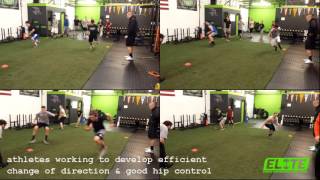 Athletes Improving Change of Direction and Hip Control