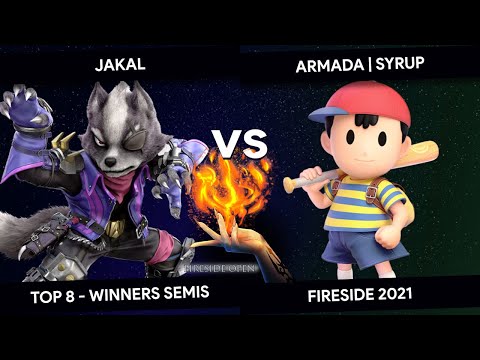 Fireside Open 2021 - Jakal (Wolf) vs Syrup (Ness) - Top 8 - Winners Semis