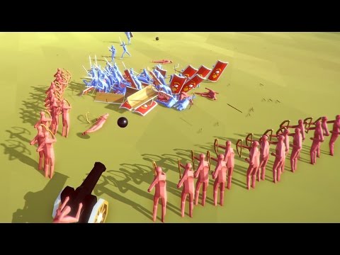Overpowered Poachers! - Totally Accurate Battle Simulator Gameplay & TABS Funny Moments