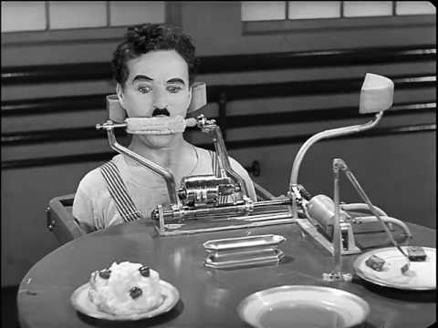 FUNNY: When a Food Machine Tried to Feed Charlie Chaplin