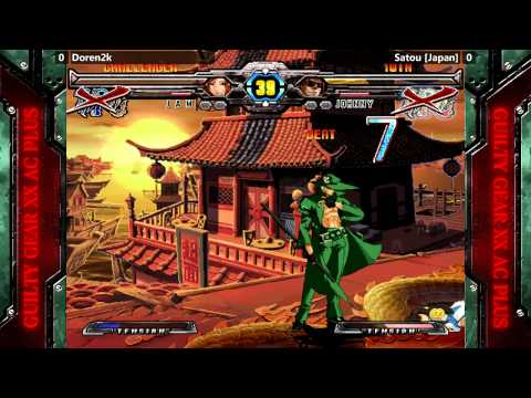 GGXXAC+R @ NEC15 Salty Suite - Satou (Johnny) Concept Matches [720p/60fps]