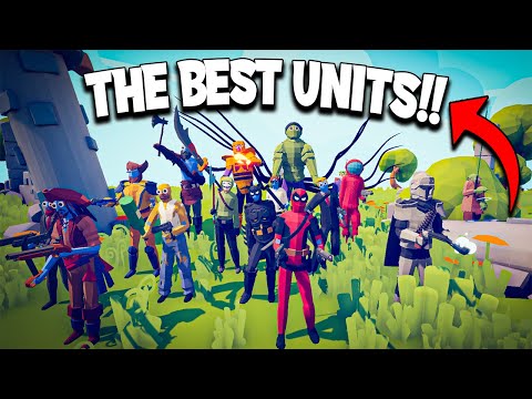 I Installed The BEST Modded Units in Totally Accurate Battle Simulator